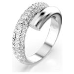 Swarovski ring Dextera White, Rhodium plated - 5695934