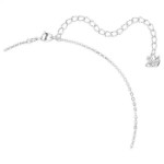 Swarovski smykke Bella V pendant, Round cut, Green, Rhodium plated - 5724285