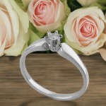 Bilde av Diamantring forlovelsesring  Sofia 0,05ct W/SI-120705