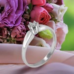 Bilde av Diamantring forlovelsesring Sofia 0,08ct W/SI-120708