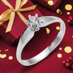 Bilde av Diamantring forlovelsesring Sofia 0,20ct W/SI -1207200