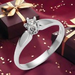 Diamantring forlovelsesring Sofia 0,21ct W/SI -120721