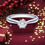 Bilde av Forlovelsesring med Lab Grown diamant i 0.50 ct og River (E) VS1 - LG0501807hg