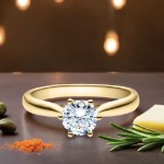 Bilde av Forlovelsesring med Lab Grown diamant i 0.70 ct og River  (E) VS2 - LG0701807gg