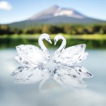 Swarovski figurer Swan Couple - 5493713