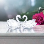 Swarovski figurer Swan Couple - 5493713