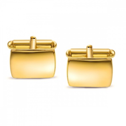Vis detaljer for Mansjettknapper i forgylt sølv med metall bakstykke - 64811 Bilde av Mansjettknapper i forgylt sølv med metall bakstykke - 64811