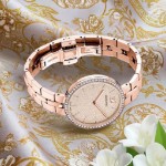 Swarovski klokke Cosmopolitan watch Swiss Made, Metal bracelet, Pink, Rose gold-tone finish  - 5517800