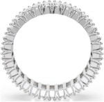 Swarovski Matrix ring Baguette cut, White, Silver-tone finish - 5714334