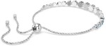 Swarovski armbånd Imber Tennis bracelet Mixed round cuts, Blue, Rhodium plated - 5719282