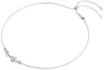 Swarovski collier Constella necklace Crystal pearl, Round cuts, White, Rhodium plated - 5705626