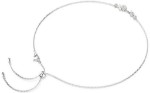 Swarovski collier Constella necklace Crystal pearl, Round cuts, White, Rhodium plated - 5705626