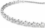 Swarovski armbånd Matrix Tennis bracelet Mixed round cuts, White, Rhodium plated - 5677813