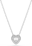 Swarovski smykkesett Ariana Grande x Swarovski set Mixed cuts, Heart, White, Rhodium plated - 5720849