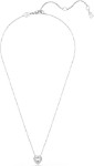 Swarovski smykke Ariana Grande x Swarovski pendant Mixed cuts, Heart, White, Rhodium plated - 5720852