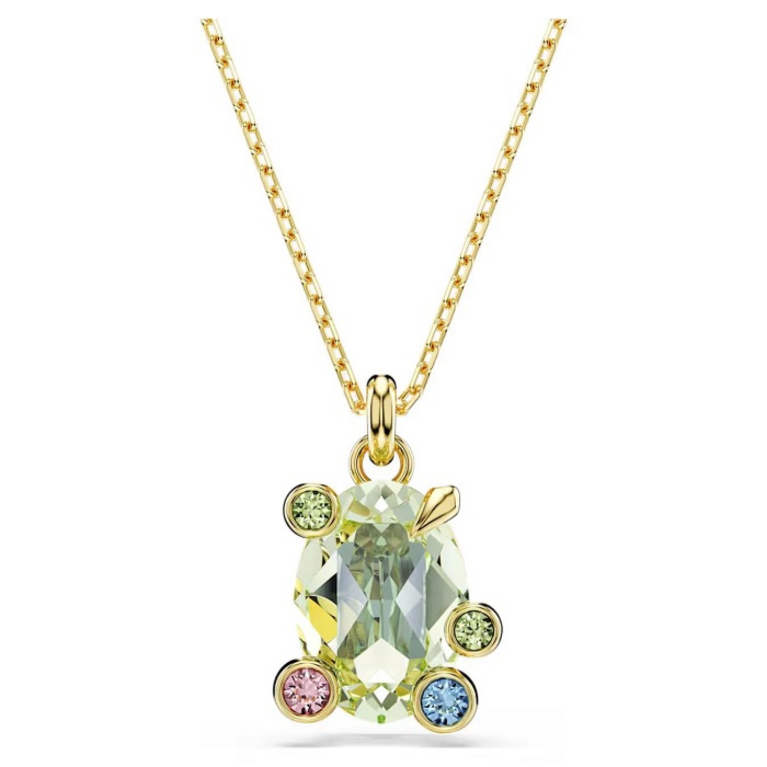 Swarovski Gema anheng med grønne krystaller - 5705816