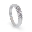Iselin alliansering i hvitt gull med diamanter - 8503015