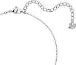 Swarovski smykke Sparkling Dance necklace Round cut, Rhodium plated - 5576110