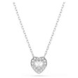 Swarovski smykke Ariana Grande x Swarovski pendant Mixed cuts, Heart, White, Rhodium plated - 5720852
