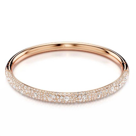 Swarovski armbånd Meteora Snow pavé, White, Rose gold-tone plated - 5688611 Swarovski armbånd Meteora Snow pavé, White, Rose gold-tone plated - 5688611