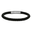 Armbånd sort kalveskind 19cm/6mm. SON of NOA - 80970289119