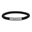 Armbånd sort kalveskind 19cm/6mm. SON of NOA - 80970289121