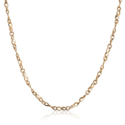 Kjede Evighetstegn i gult gull 14 kt, 2,2 mm /45 cm - 96430 Kjede Evighetstegn i gult gull 14 kt, 2,2 mm /45 cm - 96430