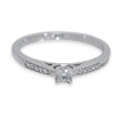 Diamantring i 14kt gull med diamanter 0,14ct W-Si - ABR00766 Diamantring i 14kt gull med diamanter 0,14ct W-Si - ABR00766