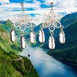 Ørepynt, oksidert. Meldal - 717411