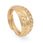 Gullring Saga i 14 kt, bredde 9.5 mm - 2293907