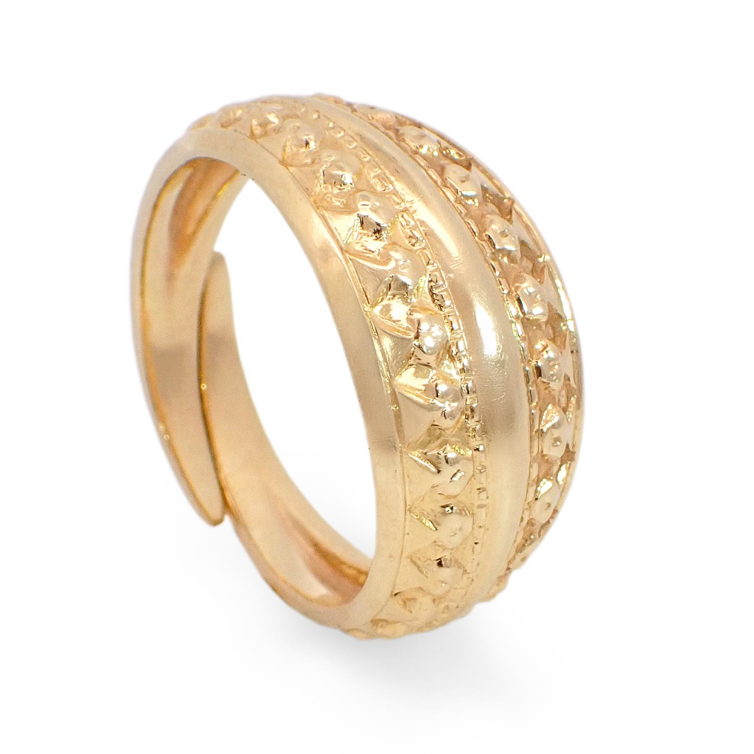 Gullring Saga i 14 kt, bredde 9.5 mm - 2293907