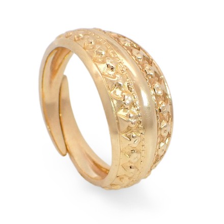 Gullring Saga i 14 kt, bredde 9.5 mm - 2293907 Gullring Saga i 14 kt, bredde 9.5 mm - 2293907