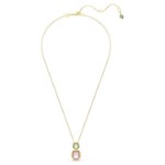 Swarovski smykke Chroma Cushion cut, Multicolored, Gold-tone plated - 5692496