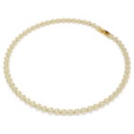 Swarovski smykkesett Una Angelic Round cut, White, Gold-tone plated - 5720506
