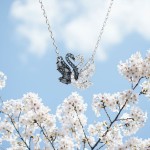 Swarovski smykke Swan pendant Swan, Black, Mixed metal finish - 5705721