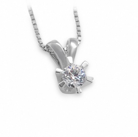 Diamantsmykke Sofia i hvitt gull med 0,30 ct TW-Si-1120730 Diamantsmykke Sofia i hvitt gull med 0,30 ct TW-Si-1120730