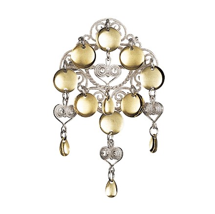 Sølje Nordland kvit forgylt - 177500 Sølje Nordland kvit forgylt - 177500