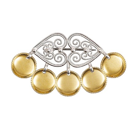 Sølje kvit forgylt - 895501 Sølje kvit forgylt - 895501