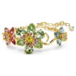 Swarovski armbånd Idyllia bracelet Mixed cuts, Flower, Multicolored, Gold-tone plated - 5717156 Swarovski armbånd Idyllia bracelet Mixed cuts, Flower, Multicolored, Gold-tone plated - 5717156