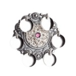 Barnesølje  i hvit sølv - 106230