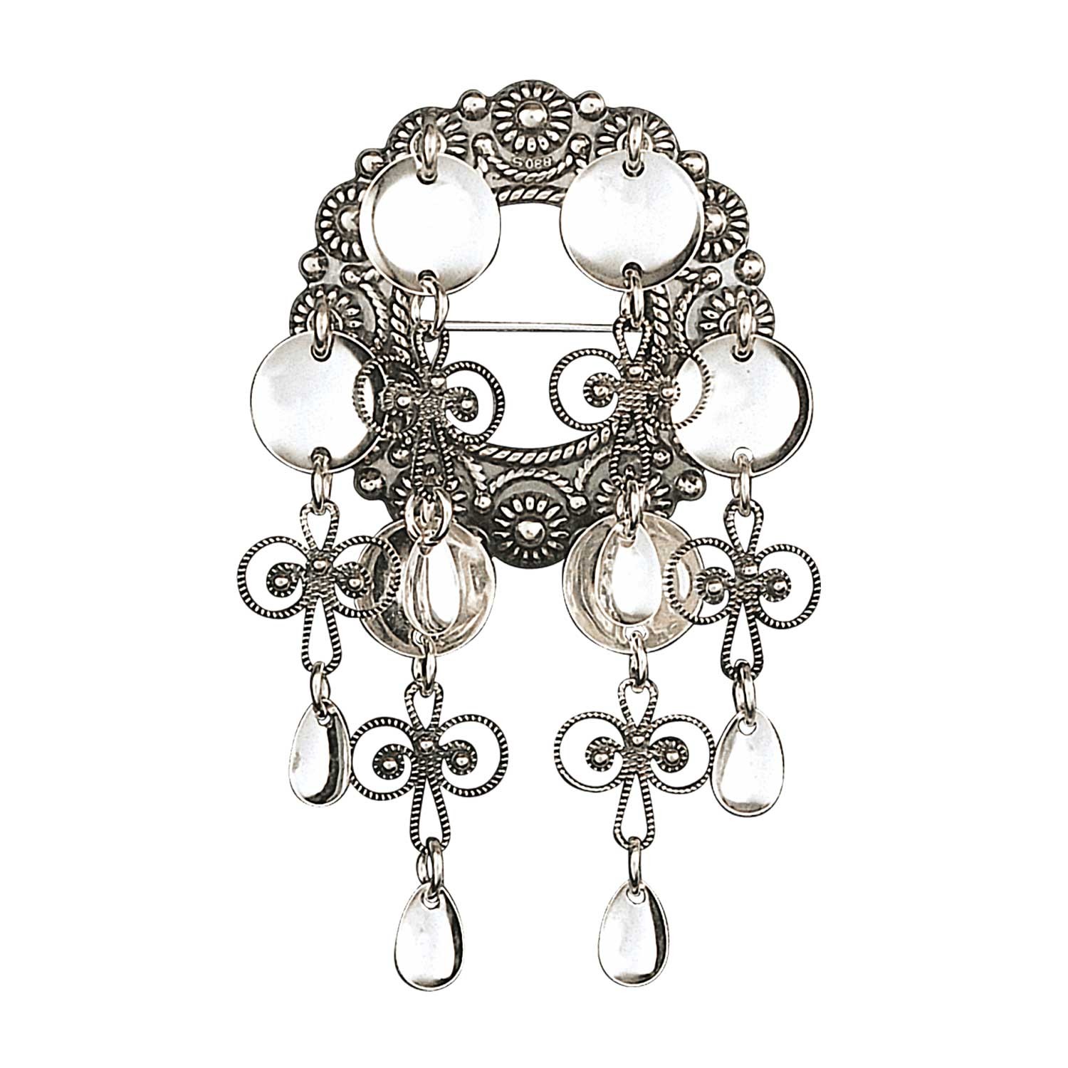 Barnesølje  i hvit sølv - 133100