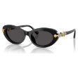 Swarovski solbriller Oval shape, Black - 5724507 Swarovski solbriller Oval shape, Black - 5724507