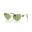 Swarovski solbriller Cat-eye shape, SK7003, Green - 5679537