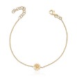 Armbånd Vintage Bloom i forgylt sølv - 3058320