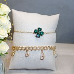 Swarovski armbånd Dextera Mixed cuts, White, Gold-tone plated - 5665830