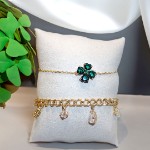 Swarovski armbånd Dextera Mixed cuts, White, Gold-tone plated - 5665830