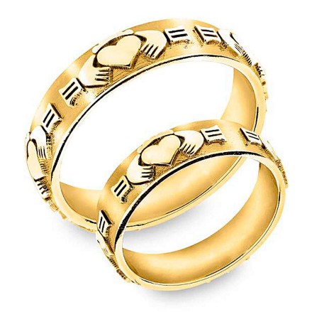 Gifteringer i gult gull  14kt,  5,5 mm. SNORRE– 60968 Gifteringer i gult gull  14kt,  5,5 mm. SNORRE– 60968