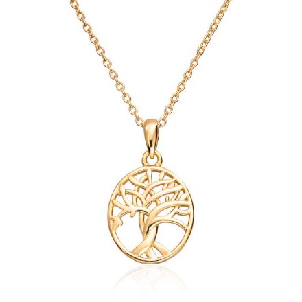 Smykke Livetes tre i sølv forgylt - 3008942 Smykke Livetes tre i sølv forgylt - 3008942