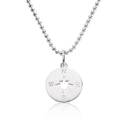 Smykke Kompass i 925 sølv rhodinert - 2996642 Smykke Kompass i 925 sølv rhodinert - 2996642