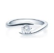 Enstens diamantring med 0,50 ct i 14kt gull. TW-Si. -18015050 Enstens diamantring med 0,50 ct i 14kt gull. TW-Si. -18015050